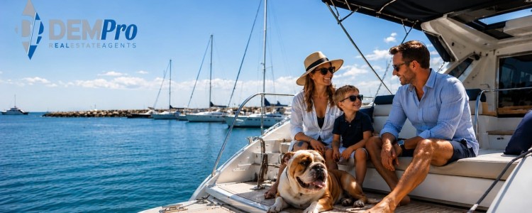 Berthing in Paphos Marina