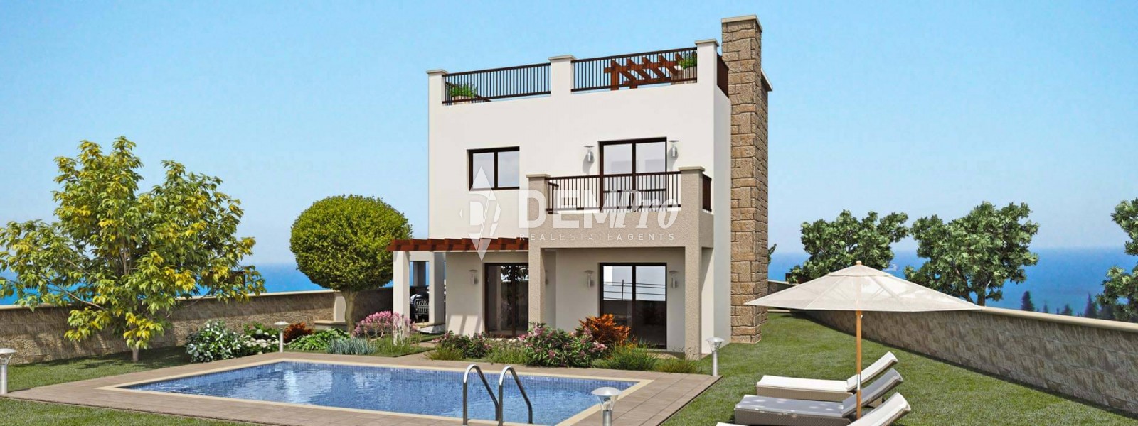 Villa For Sale in Kouklia, Paphos - AD1269