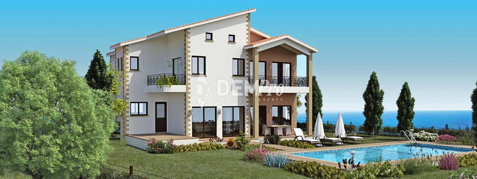 Villa For Sale in Kouklia, Paphos - AD1736